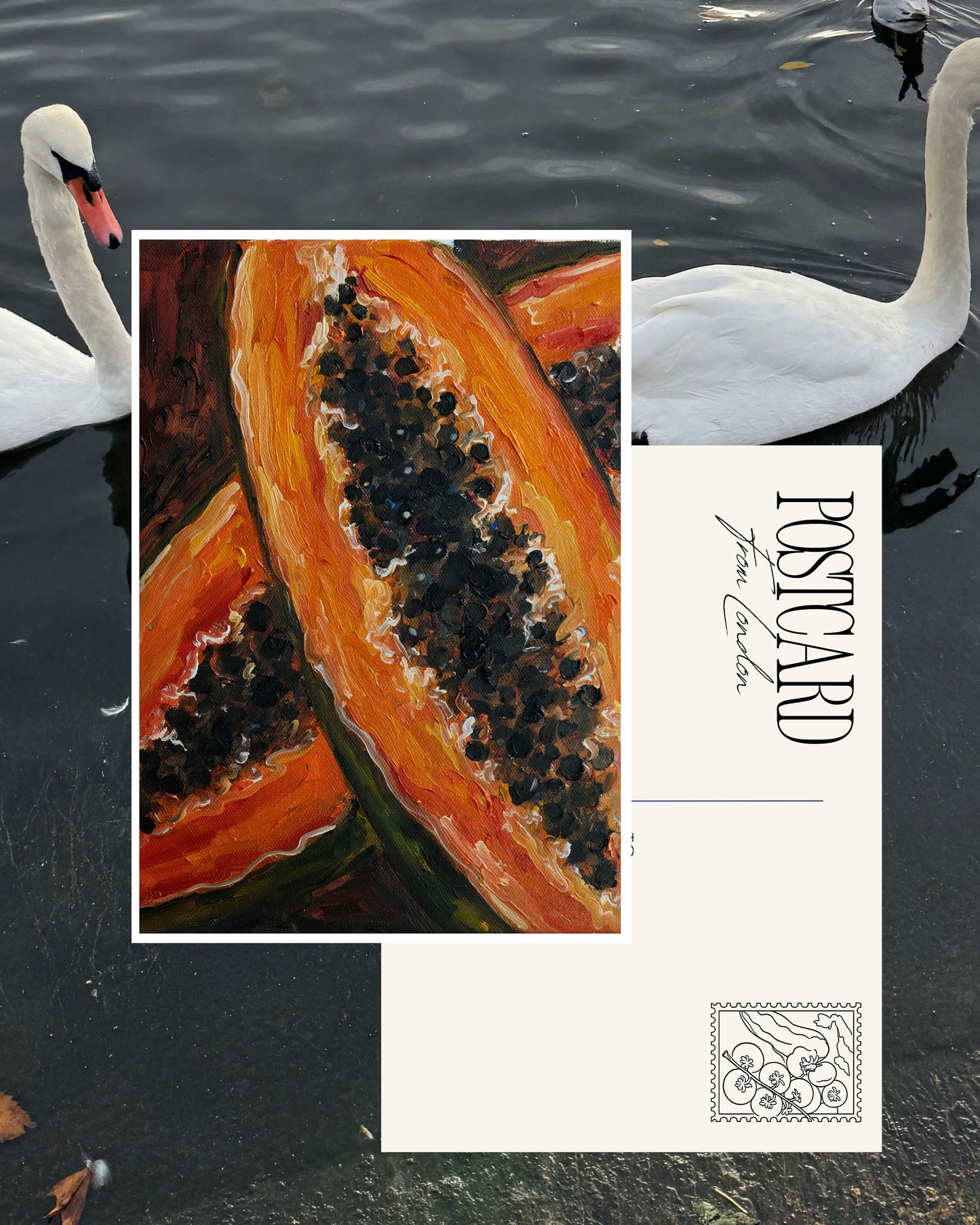 Papaya Post Card